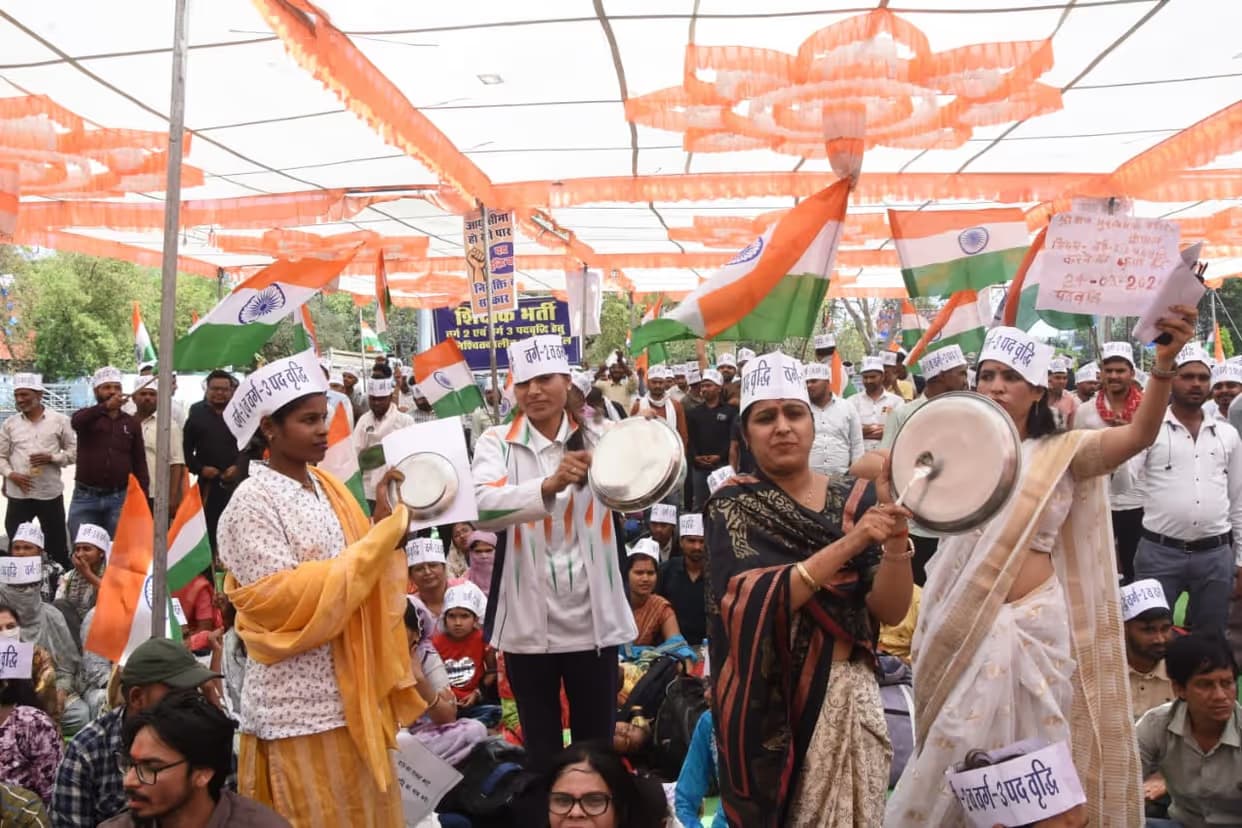 उम्मीदों से अनशन तक: MP शिक्षक अभ्यर्थियों की गुहार और सरकार के इनकार की पूरी इनसाइड दास्तान